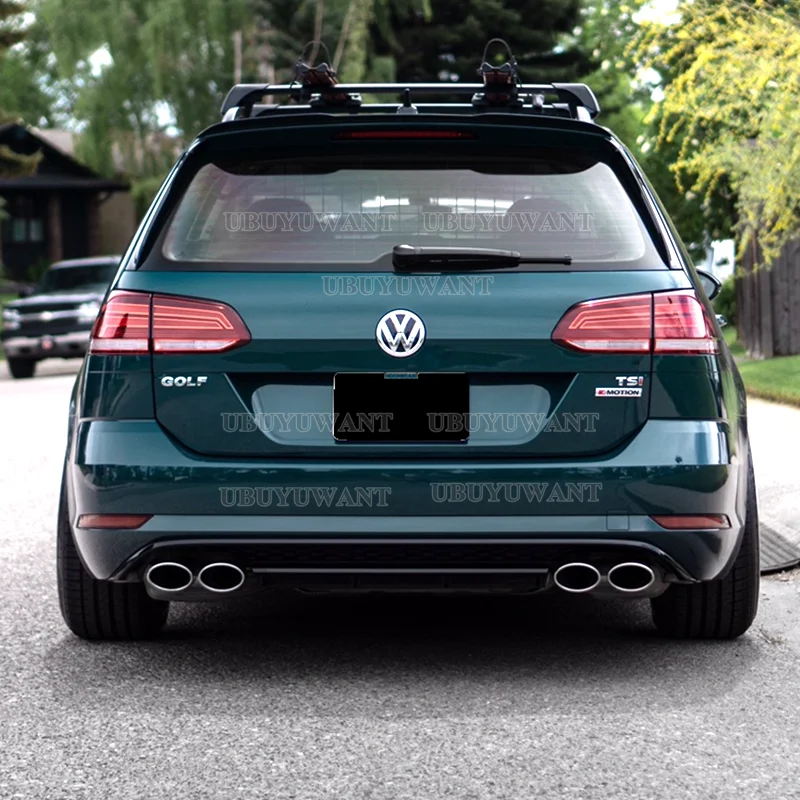 Spoiler Posteriore Per VW Golf 7 MK7 (2014-2017) - Adesivo Decorativo In ABS