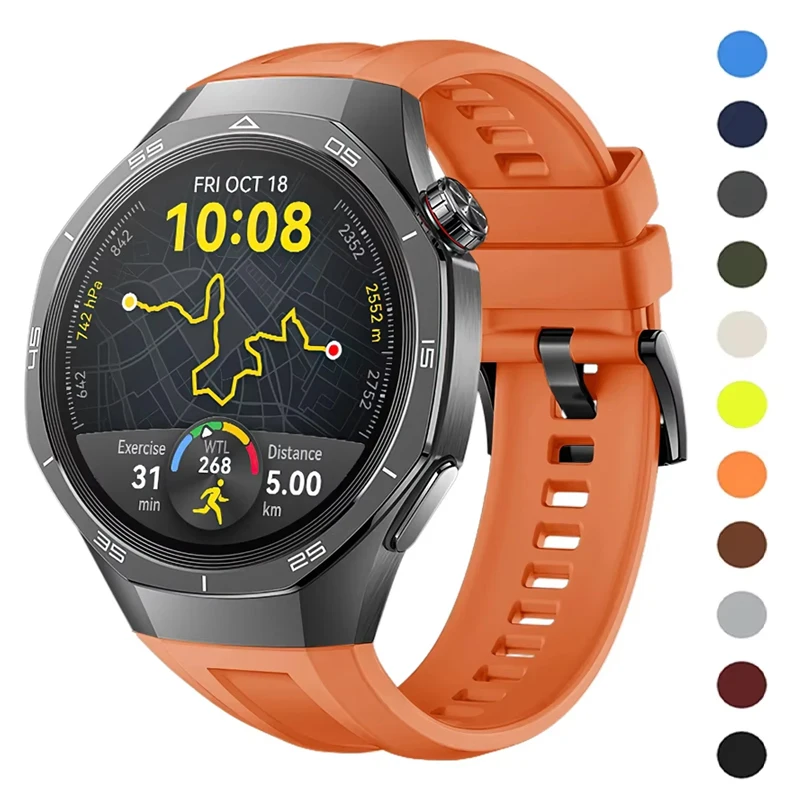Sport Silicone Watch Band - Replaceable Bracelet Accessory