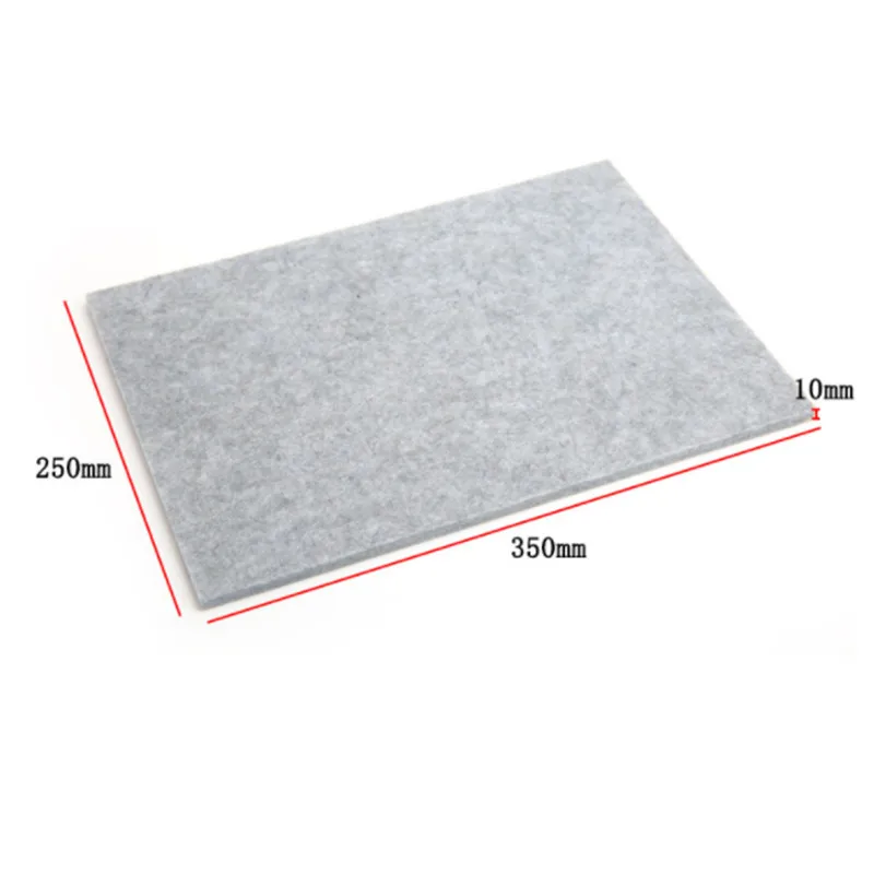 כרית בידוד צמר להפחתת רעש עם צפיפות גבוהה 350*250*10 מילימטר