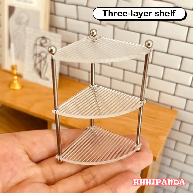 1:6 Dollhouse Miniature Cup Holder Shelf Multilayer Storage Rack Solid Mug  Cups Storage Display Cabinet Furniture Scene Decor - AliExpress