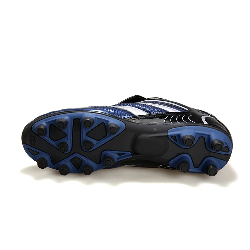 Men's High-Top Leather Soccer Cleats - Athletic Training Shoes, Comfortable Large Sizes