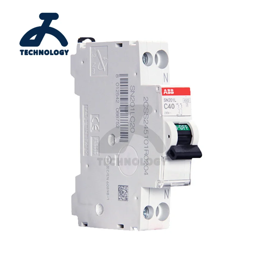 

Original New ABB leakage protection air switch SF201-C6 SF201-C10 SF201-C16 SF201-C20 SF201-C25