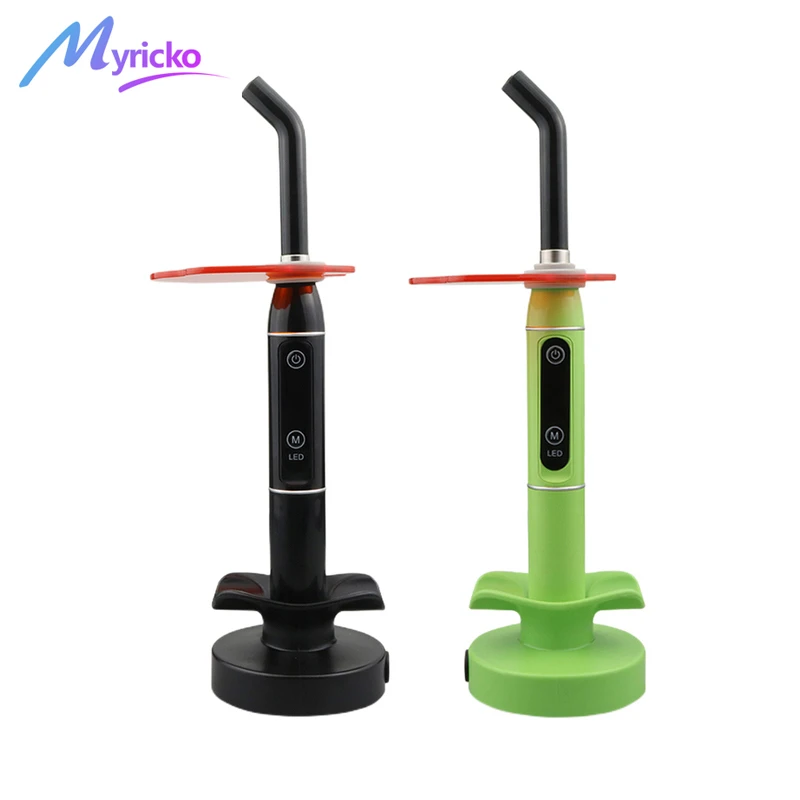 Myricko Dental Wireless 1 Second Led Curing Light Curable Resin Oral