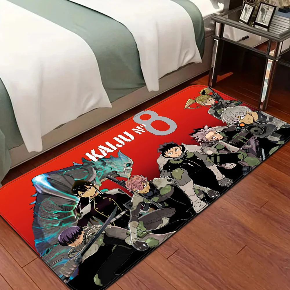 Kaiju No8 Hallway Carpet Washable Non-Slip Living Room Sofa Chairs Area Mat Kitchen Doormat Area Rug 2