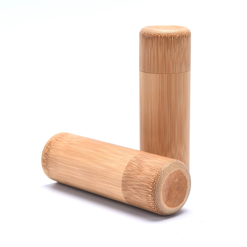 Handmade Bamboo Tea Canister Spice Caddy Storage Box Organizer Tea Leaves Storage Bottle Tubes Spice Jars