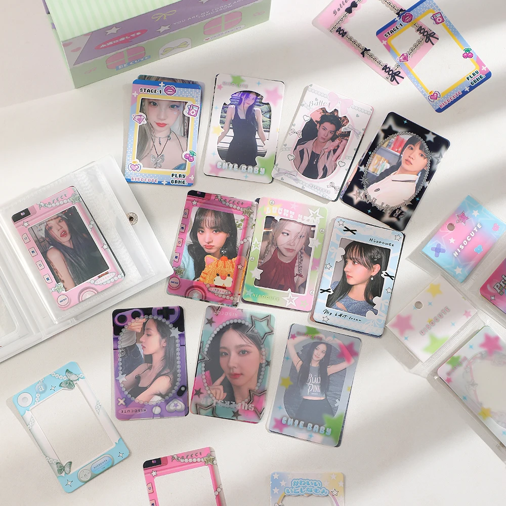 Sweet Star 3inch Photocards Decoration Kpop Style Photo Cards Paper PET Frame 5