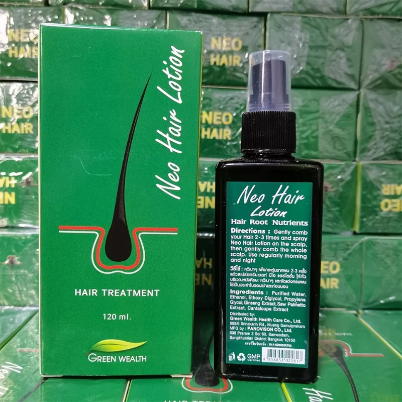 Hair Loss Treatment Oil Natural Herbs Scalp Treatments Hair Growth Spray Thailand Neo Lotion Growth Products For Men 2pcs