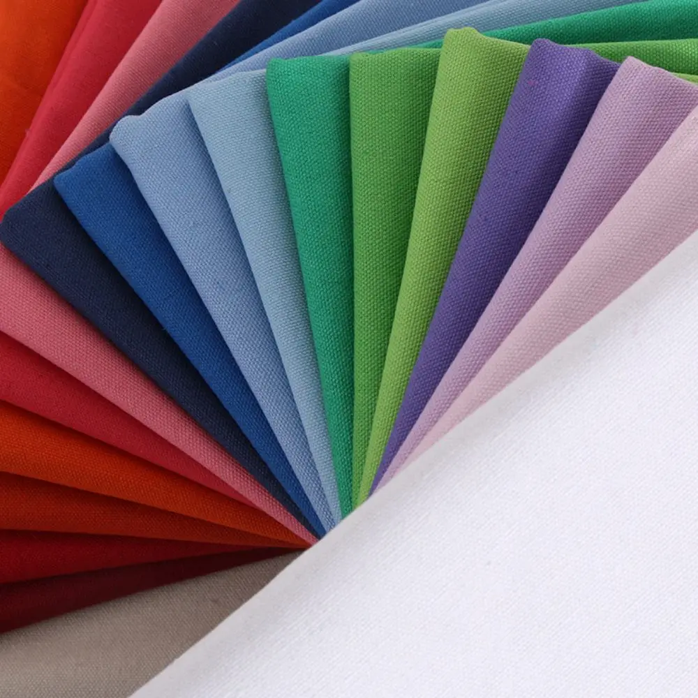 Chainho,Dyed Polyester-Cotton Canvas Fabric,Plain Weave,DIY Sewing & Quilting Material,Tablecloth,Cushion,Bag,Tent Cloth,25CF2