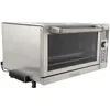 TOB-135N Deluxe Convection Toaster Oven Broiler, Brushed Stainless, Silver 3