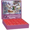 24 Numbered Boxes Christmas Countdown Puzzle Christmas Advent Calendar Gift Box for Kids Adults Family 3