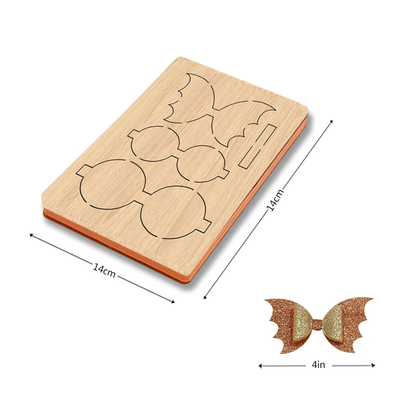 

Милый многослойный деревянный режущий штамп с крыльями бабочки подходит для большинства машин