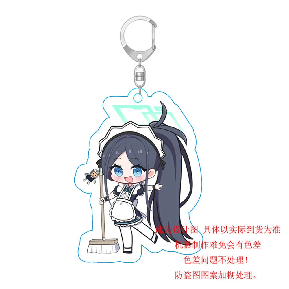 Heißes Spiel Anime Figur blau Archiv Takanashi Hoshino Cosplay Acryl Figur Q-Version Schlüssel ring Charme Zubehör – Detail 36