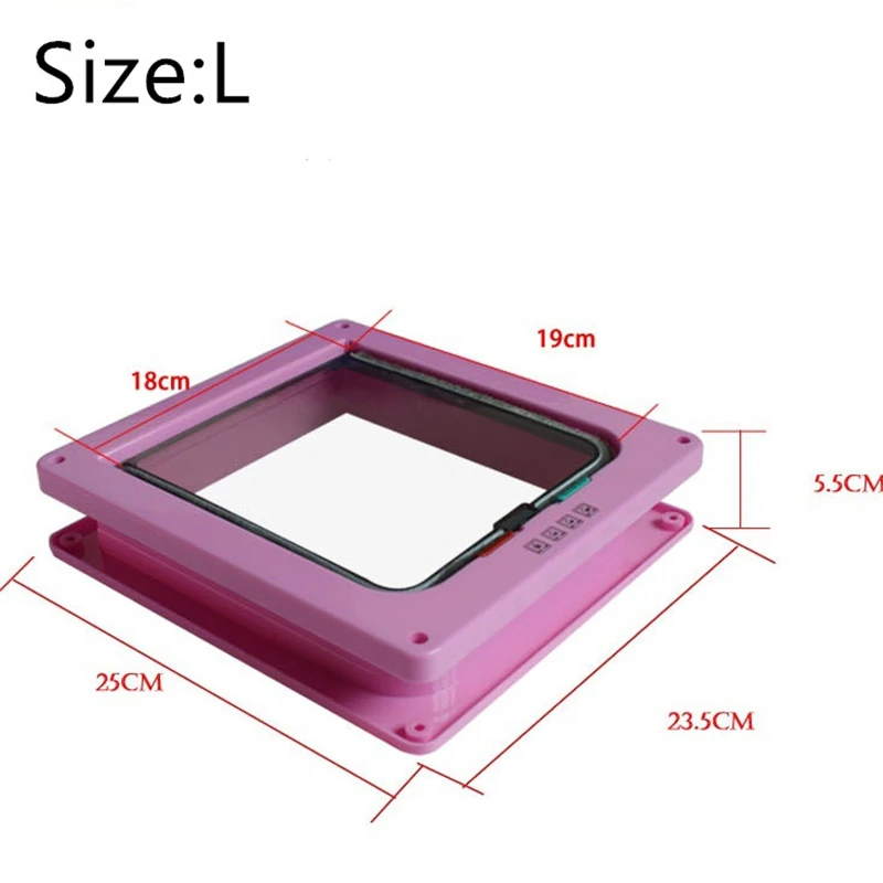 Pet door opening cat dog two way free access door opening suitable for installation of glass doors and wooden doors Cat Door Pet Door