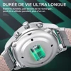Hearkent English Talking Watch Fashion Nylon Strap Women Quartz Watch with  Alarm Clock Hourly Chime Voice Blind Wrist Watches 5