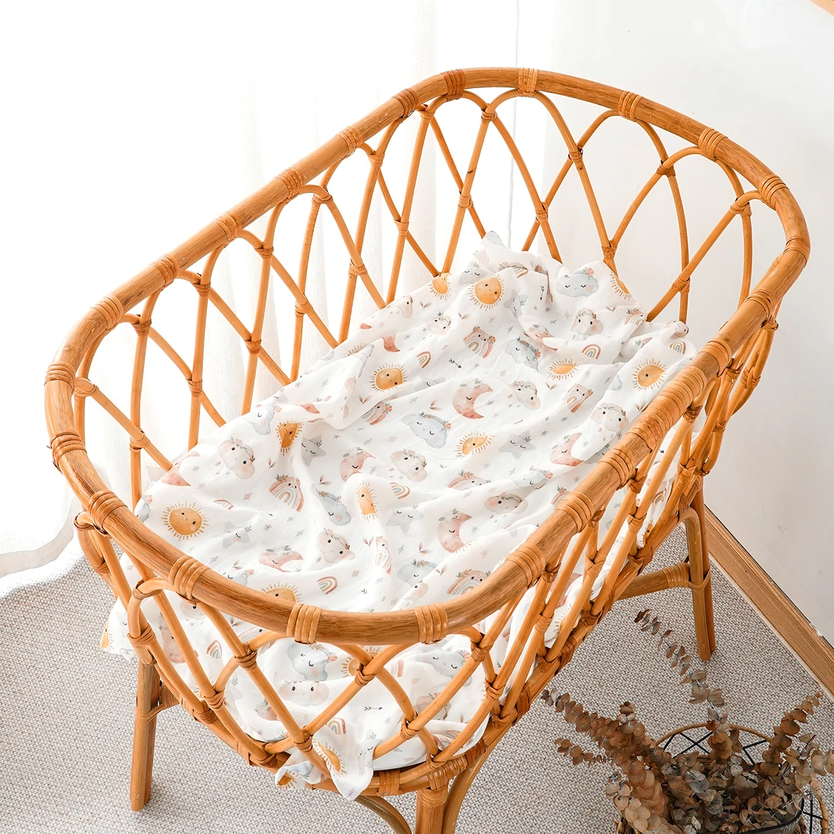 Kangobaby #My Soft Life# New Premier Bamboo Cotton Baby Muslin Swaddle Blanket Newborn Wrap Infant Bath Towel 120x110cm 3