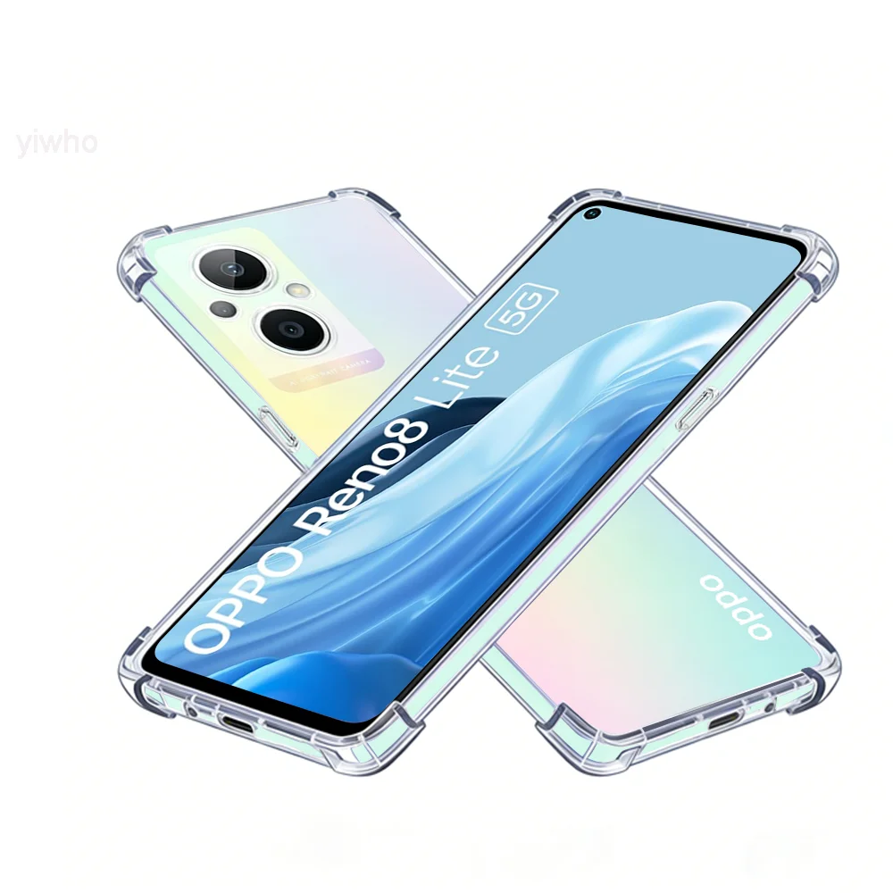 Transparent Shockproof TPU Phone Case - Clear Back Cover