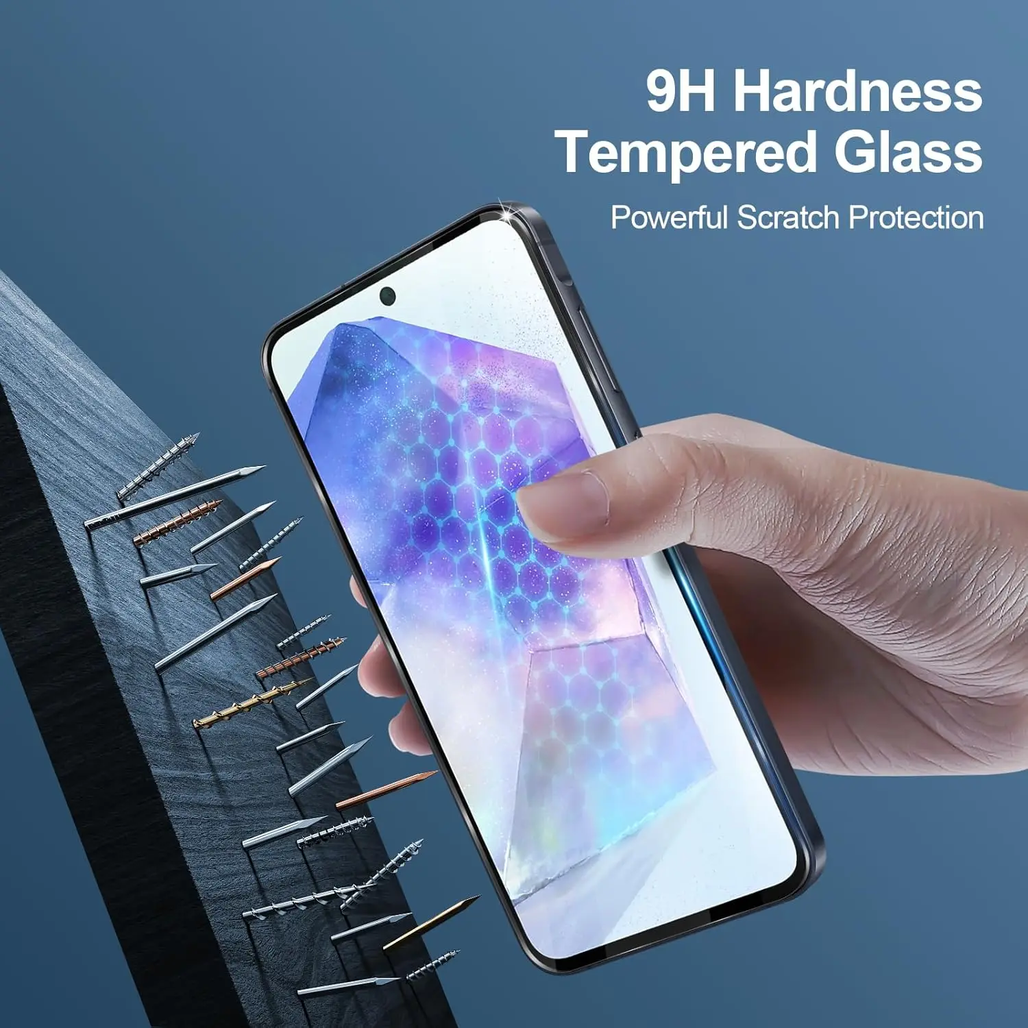 Premium Tempered Glass Screen Protector Set - 2/3/4 Pack
