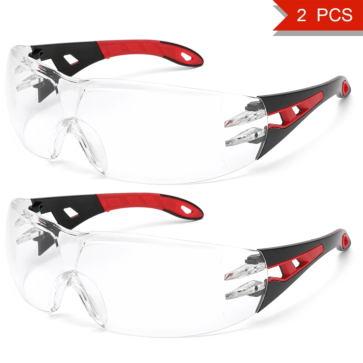 Lunettes de sécurité anti-poussière anti-buée lot 2/10 pièces