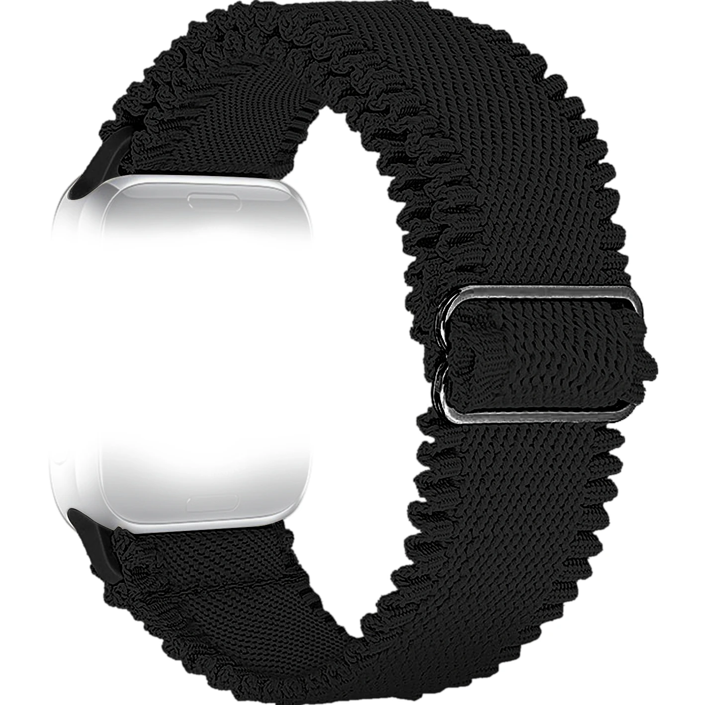 ตัวเลือกสินค้า สายรัดข้อมือลูกไม้ไนลอนยืดหยุ่น สำหรับ Apple Watch 38-49 มม.