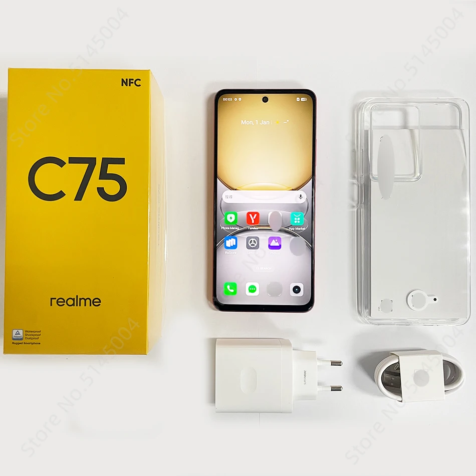 Global Version realme C75 4G NFC Helio G92 Max Octa Core