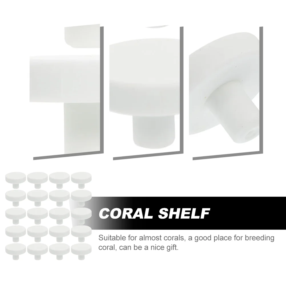Fish Tank Coral Base T Shaped Aquarium Ornament