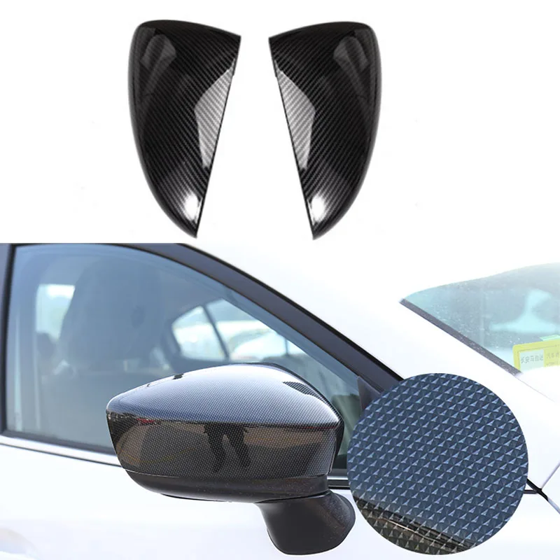 

Carbon Fiber Rear View Side Mirror Cover For Mazda 3 2020 2021 2022 Accessories Rearview Mirror Bumper ABS Protection Strip