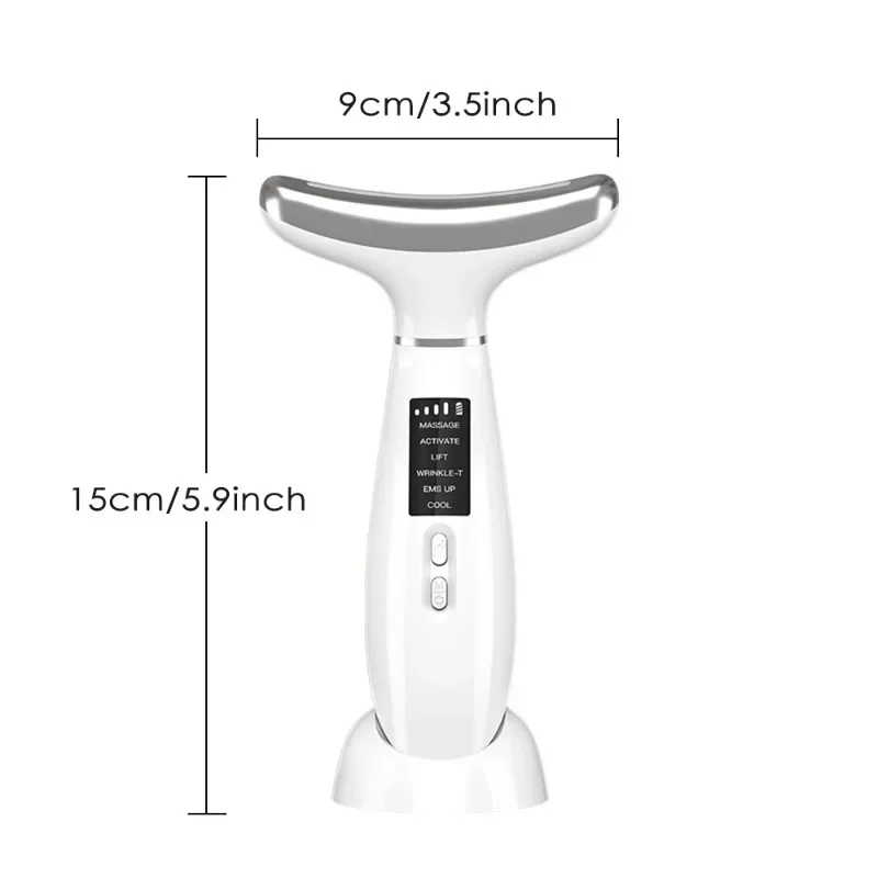 Face Lifting Massager Skin EMS Microcurrent Neck Face Lifting Instrument Facial Machine Tighten Sagging Anti Wrinkle