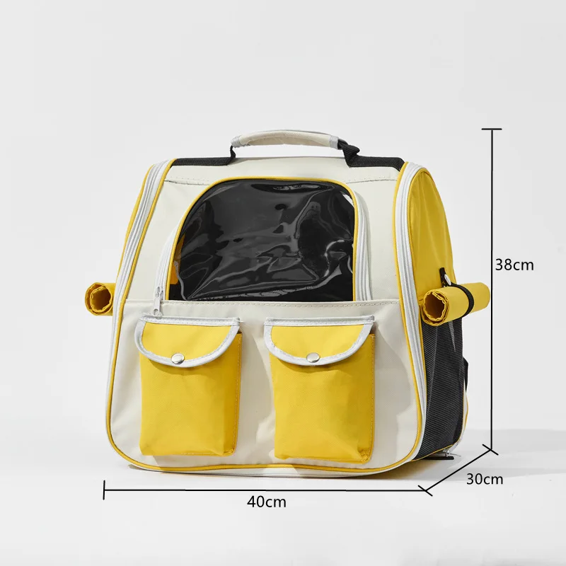 PET CARRIER BAG PET CARRIER BACKPACK PET BAG SMALL CAT DOG PET OUTDOOR TRAVEL CARRIERS BAG BREATHABLE BACKPACK