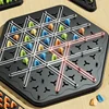 Geometric Chain Chess Puzzle Triangle Chess Desktop Game Parent Child Thinking Exercise Family Gathering Board Game Toys Gift 4