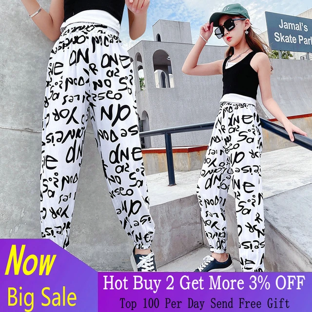 Pants For Girls Casual Style Girl Anti-Mosquito Pants Kids Fashion