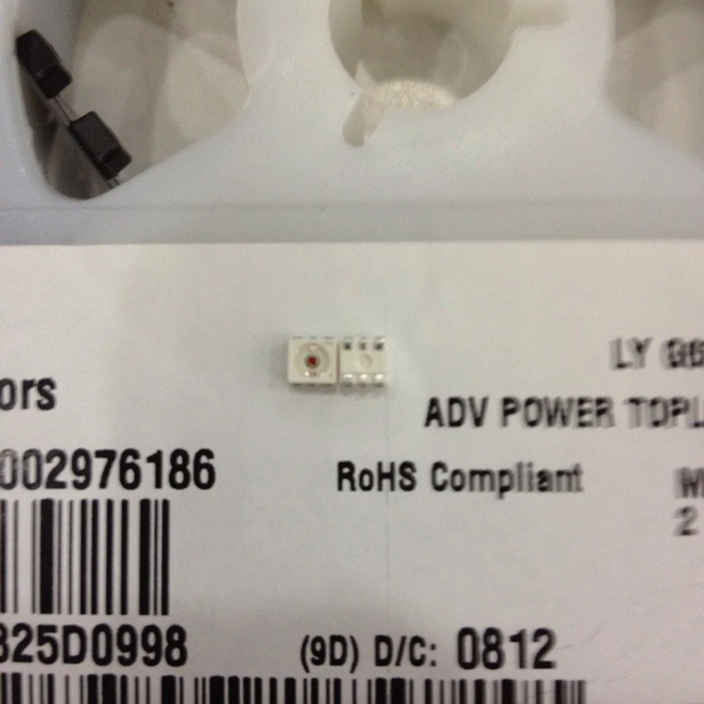 50pcs LY G6SP 3528 SMD Yellow LYG6SP PLCC6 0.5W Power 3528 six-foot yellow yellow car