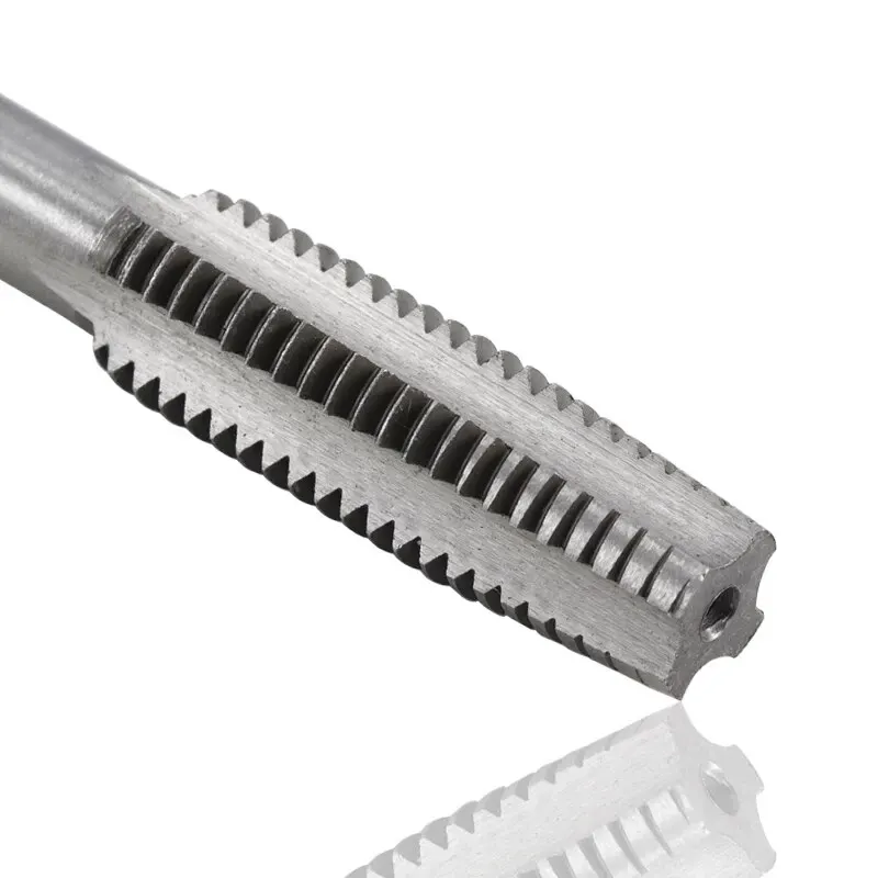 S30a9a7cdf7494405956243514880b3671 5pc Hand Straight Groove Thread Tap M3 to M8 Quick Tapping and Internal Thread Hardware Tool Set Mallzona