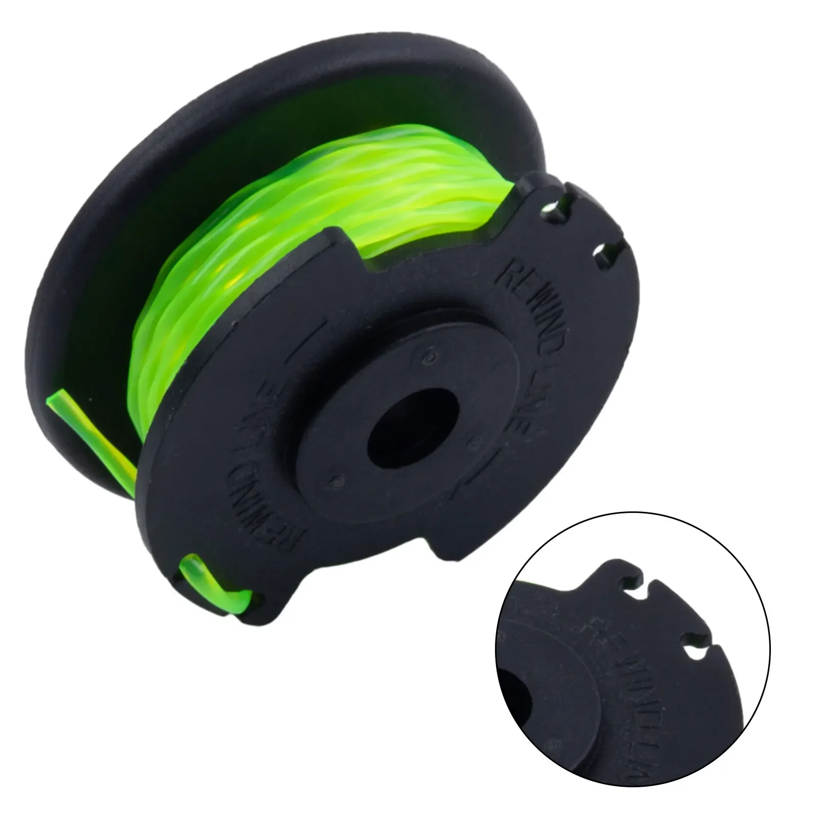 

String Trimmer Parts Lawn Mower Trimmer Spool Cap Replacing Spools 3pcs 4m Automatic Thread Length Per Spool : 3