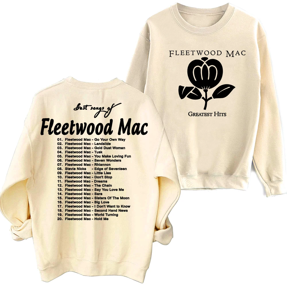Толстовка Fleetwood-Mac с длинным рукавом и круглым вырезом, большие размеры (art.: 3920c75bfaa16) - 3920c75bfaa16