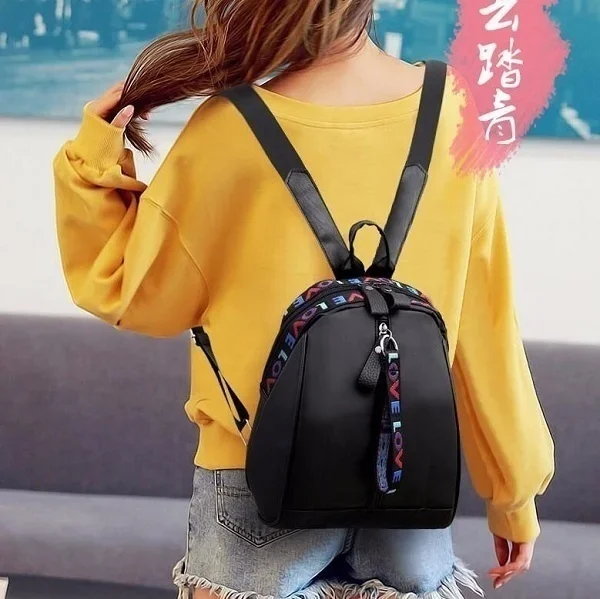 Women Backpacks Fashion LOVE Casual Shoulder Bag Back Pack School Backpack 3