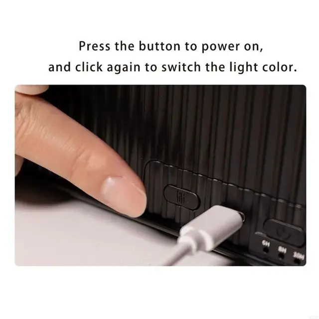 2025 New Colorful Gradients Flame Essential Oil Diffuser Elegant Desktop Air Humidifier Aromas Diffuser for Home Hotel Use 3