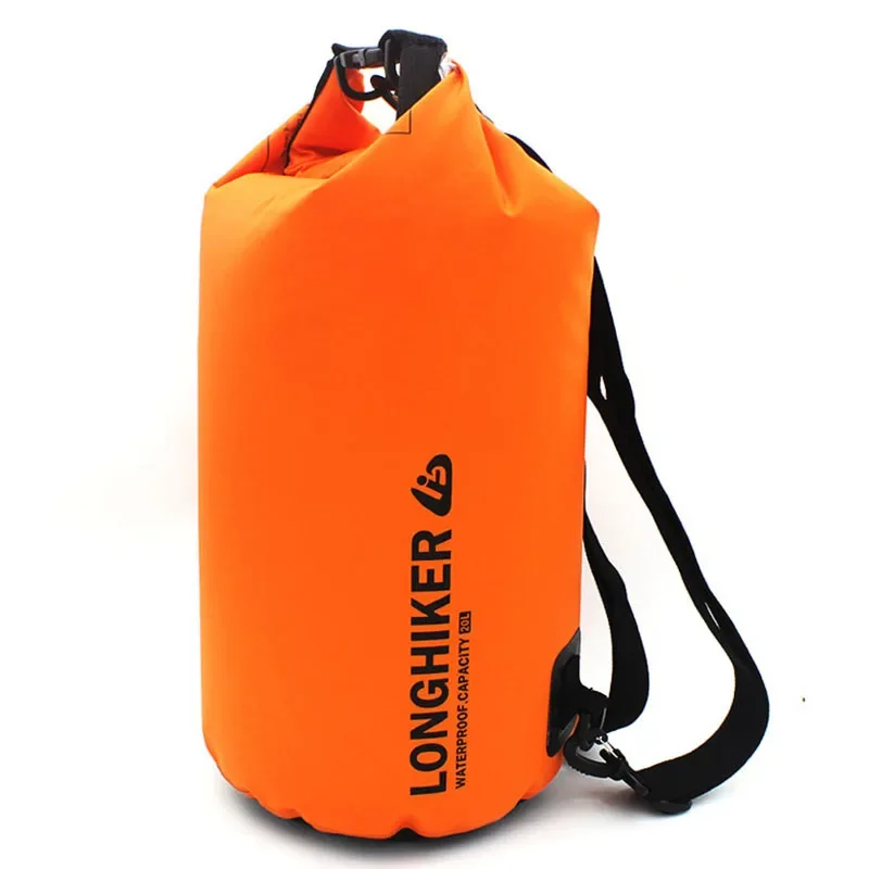 Dual-Habitat Swimming Bag Sport Waterproof Backpack Separate Wet And Dry for Beach Coast Stream Tracing Outdoor Storage