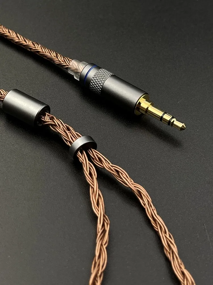 MMCX Connector Upgrade Headphone Cable 3.5mm 4.4mm Wired Earphones For Shure SE215 535 846 GR09 N3AP