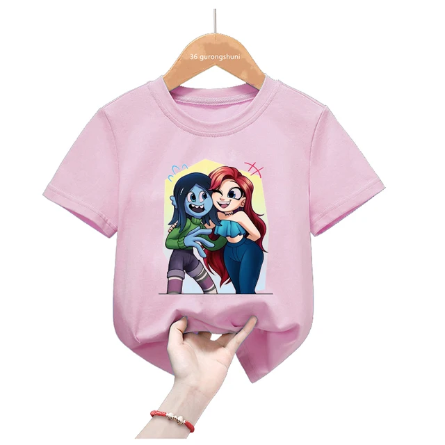 Funny Ruby Gillman Teenage Kraken T Shirt Anime Kawaii Cartoon