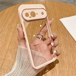 Crystal Clear Anti-Fall Phone Case with Skin-Like Soft Edge Protection for Pixel 8A (A)