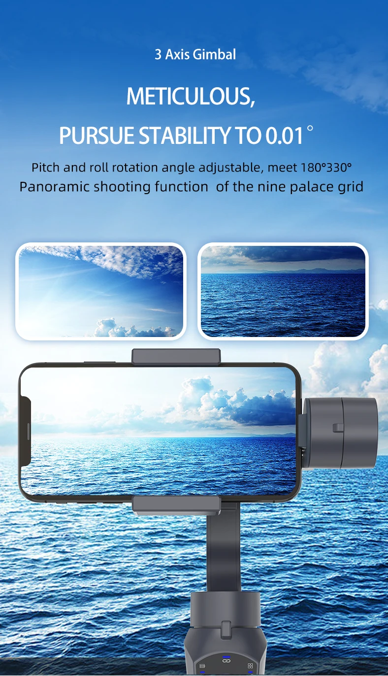 3-achsen Gimbal Für Smartphones Mit Gesichtsverfolgung_voghion.com