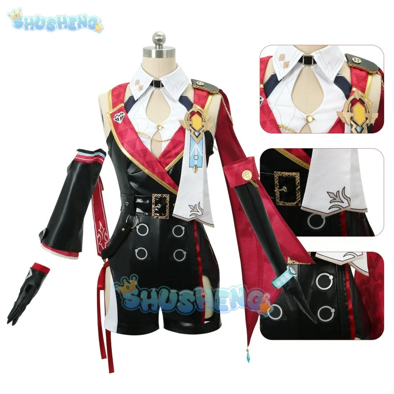 

Honkai: Star Rail Topaz Cosplay Full set of game costumes for women