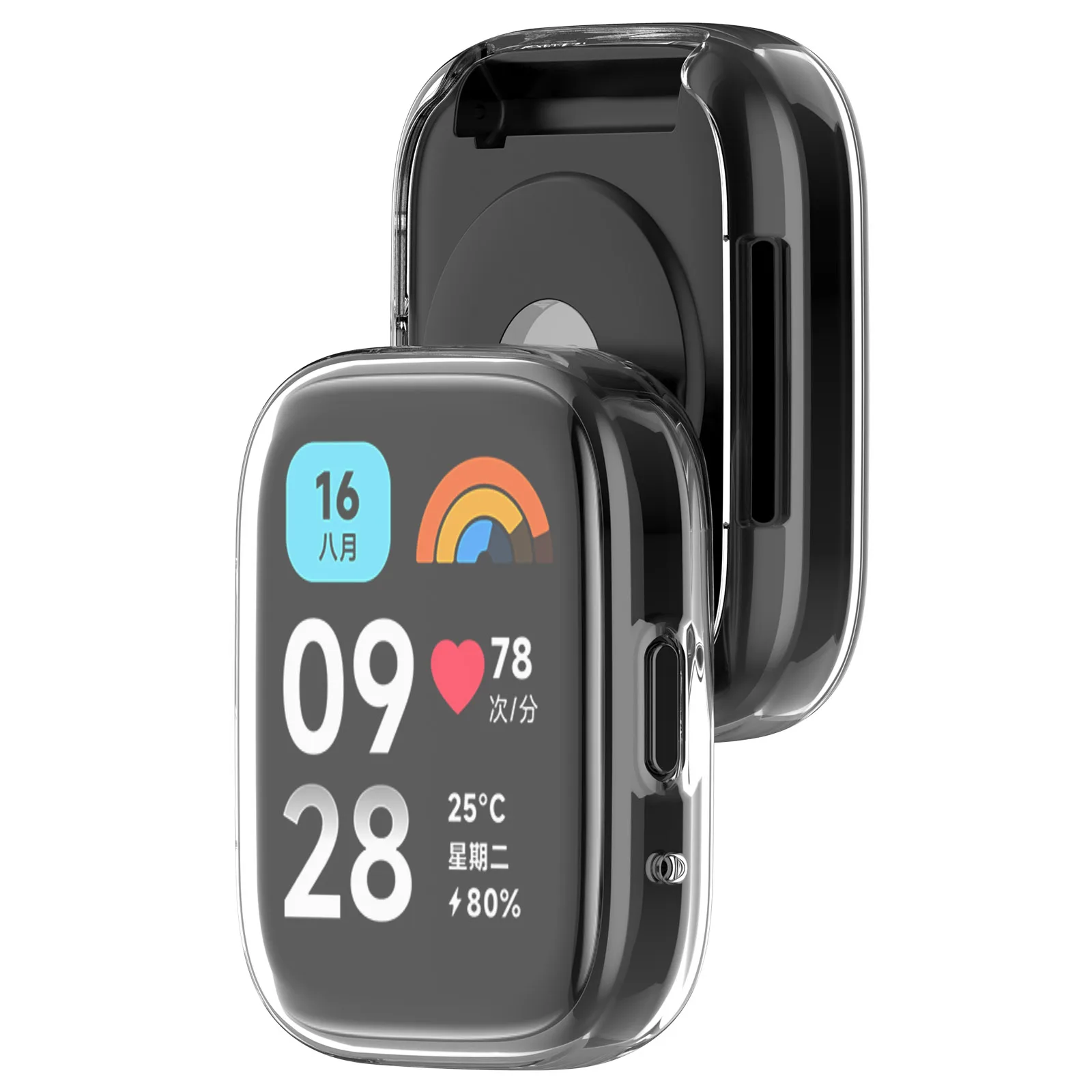 Enhanced Protective TPU Case with Full Coverage Screen Protector