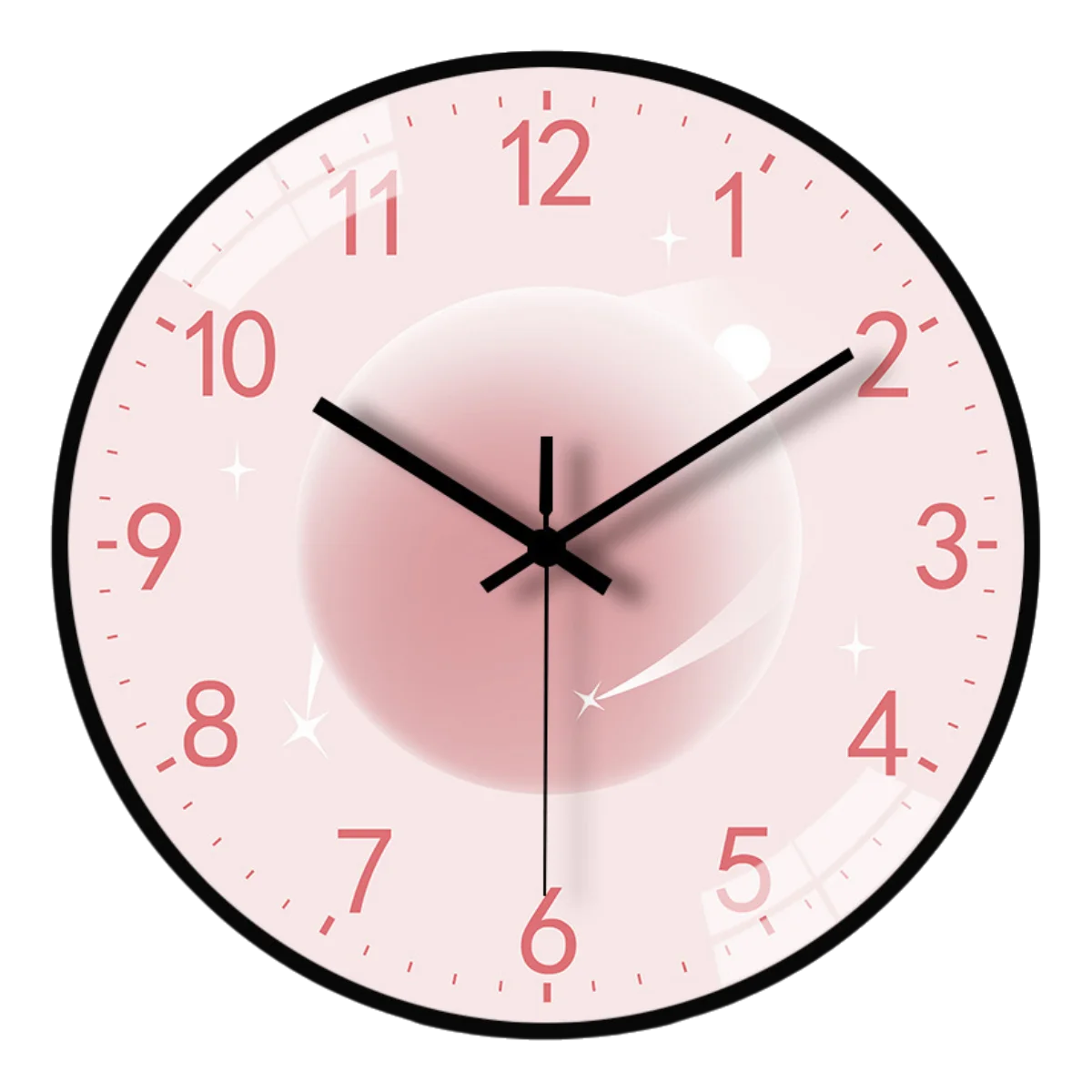 

High-Quality 12-Inch Wall Clock, Quartz Movement, Mute Pointer, Sleek Design