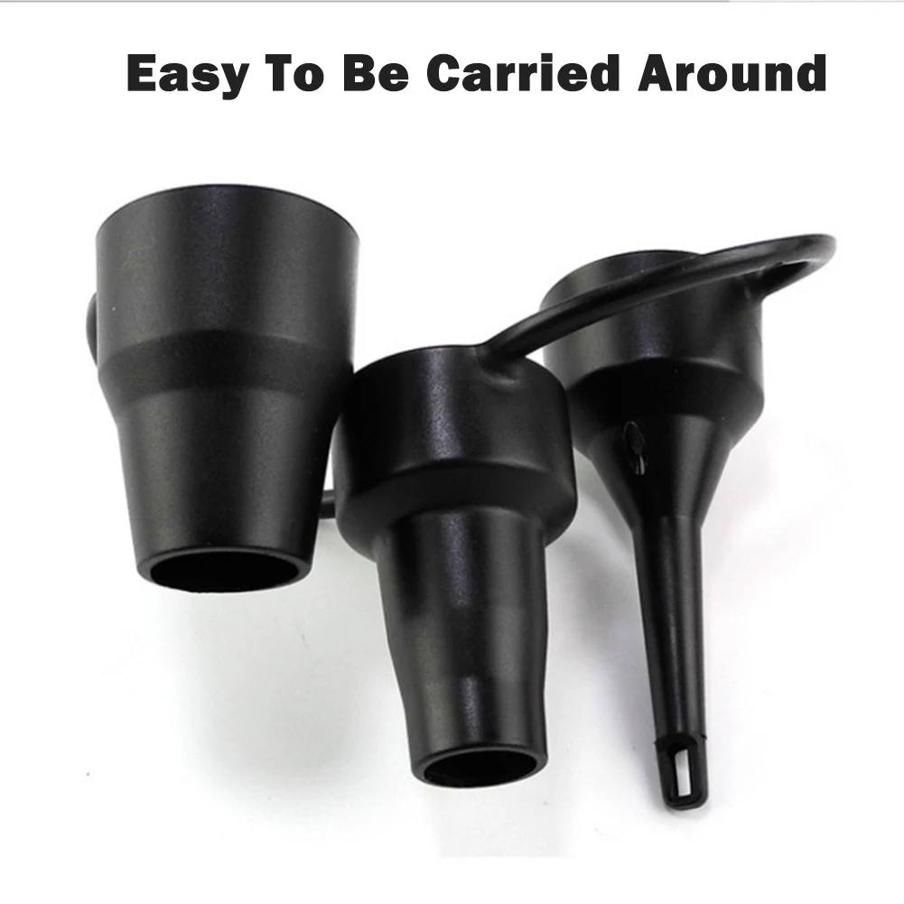 3 Sizes Portable Quick For Air Pump Deflate Head Plastic Electric Mattress Pool Sofa Beach Toys Replacement Nozzles Durable 6