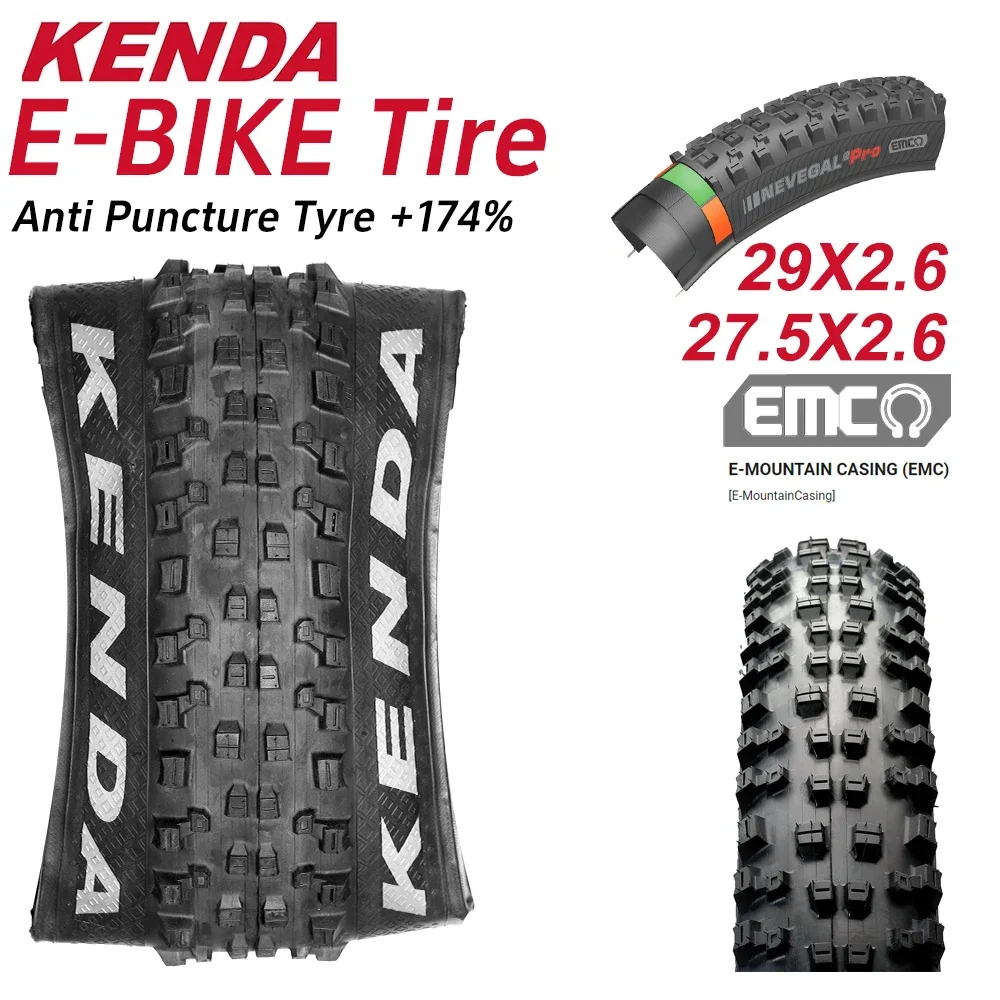 Pneu VTT Kenda Nevegal X 27.5 X 2.35 - Pliable - Noir - NEUF