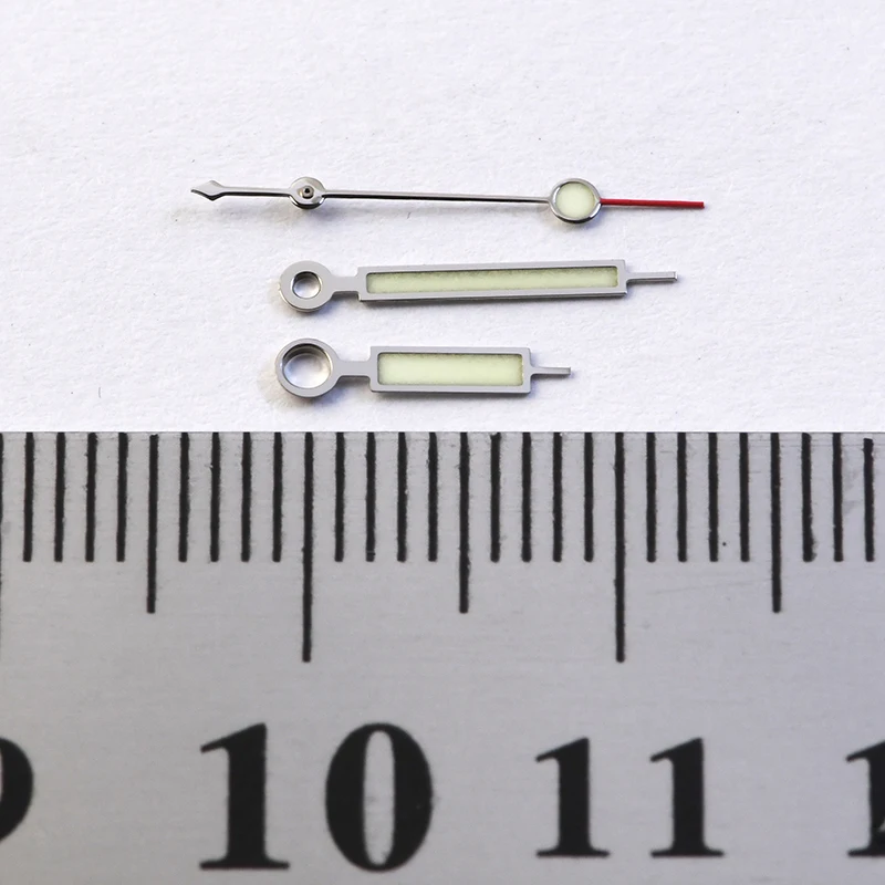 HEIMDALLR watch hands C3 super Luminous silver/golden watch Hands Watch Needle Hands for NH35A NH36A Movement Diving Watch hands