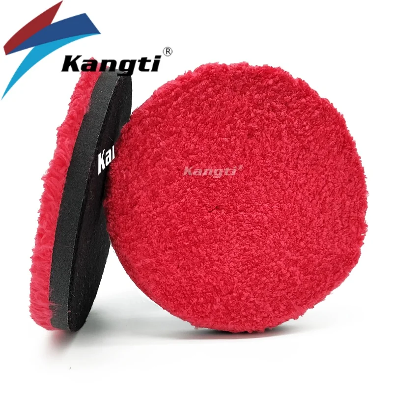 Car Polishing Pad 3"/4"/5"/6"/7" Fast Finishing Microfiber Polishing Pad Disc Kits For DA/RO Car Polisher car polishing pad,car polish pad