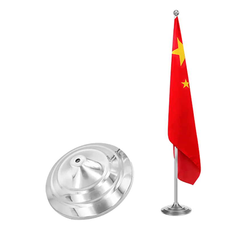 

Hot Sale 2m Height Silver Indoor Office Telescopic Flag Pole/Indoor Flag/Flag Pole Stand