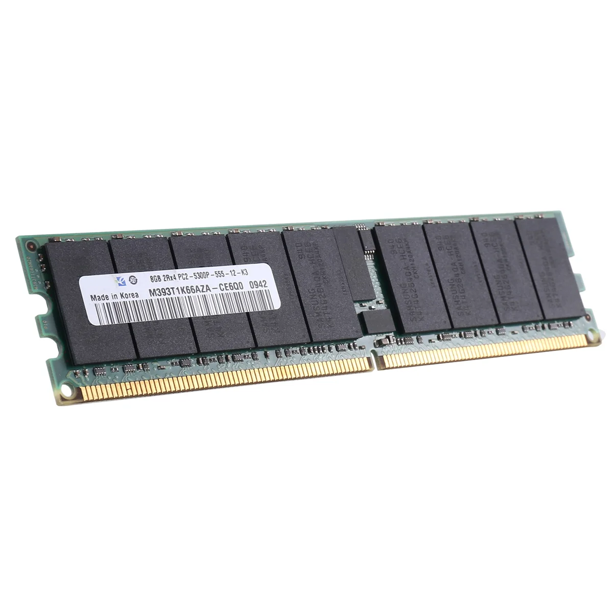 워크스테이션용 RECC RAM + 냉각 조끼, PC2 5300P 2RX4 REG ECC 서버 메모리 RAM, DDR2 8GB, 667Mhz